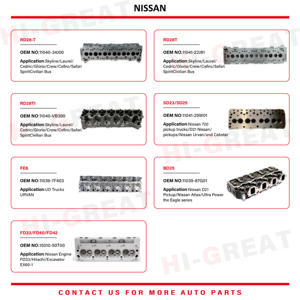 Nuovo <span class=keywords><strong>motore</strong></span> Diesel parti KA24DE KA24 <span class=keywords><strong>motore</strong></span> testa completa per il <span class=keywords><strong>motore</strong></span> <span class=keywords><strong>Nissan</strong></span> <span class=keywords><strong>Qashqai</strong></span> NV350 Urvan 11041-VJ260 - Product Image 6