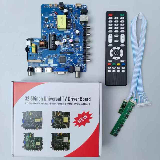 32-Inch 60Hz Non-Smart Android TV Full HD LED & LCD Panel with WiFi Blue/Green Cabinet Sold As a Set