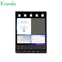 Autoradio Android Krando 16,2 pouces style Tesla pour Ford F150 Raptor 2015-2019, système Android, CarPlay sans fil, 64 Go