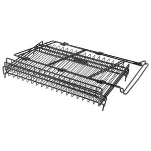 Raccords de magasin en métal portables à <span class=keywords><strong>3</strong></span> niveaux pour supermarché au détail support de fil pliant support de puce étagère de Table sans assemblage - Product Image 6