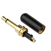 Nouveau produit – Connecteur mini mono en gros, prise plaquée or, adaptée aux instruments de musique