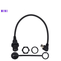 Câble de charge et de données USB Type-C Mini Micro 2.0, étanche, 5 broches, tressé, haute vitesse, pour ordinateur, caméra, voiture, bateau, croisière, moto
