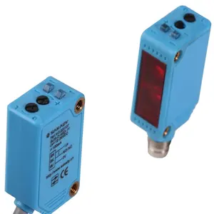 Sensores fotoeléctricos de pequeña escala IP65, interruptor de sensores fotoeléctricos de 5v y 24v CC, rayos infrarrojos, para carro AGV