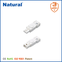 Connecteur de lampe à LED naturelle Fiche de lampe à LED et câble de connexion de borne LED 025 Accessoires d'éclairage Connecteurs mâles et femelles