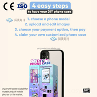 Máquina Impresora Automática de Carcasas de Teléfono para Personalización, Kiosco de Impresión de Fundas OEM con Pantalla Táctil Inteligente