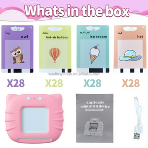Juego de tarjetas flash en INGLÉS ÁRABE para niños, tarjeta flash de aprendizaje de matemáticas y palabras de lectura para bebés - Product Image 5