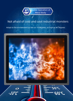 VINCANWO Panel Industrial IPRO Android Mini PC N2840 Pantalla táctil Computadora todo en uno sin ventilador montada en la pared con sistema de refrigeración