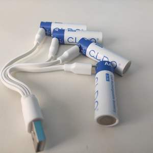 สายชาร์จ USB 2022ชาร์จได้สำหรับแบตเตอรี่นิกเกิลสังกะสีแบบชาร์จไฟได้ AA / <span class=keywords><strong>AAA</strong></span> - Product Image 5