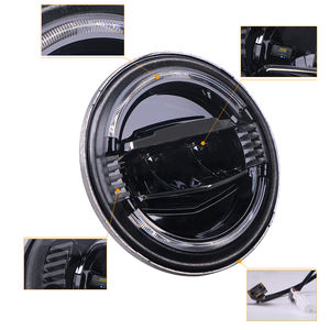 Faro Redondo LED para Mahindra New Thar <span class=keywords><strong>2022</strong></span>, con Luces de Circulación Diurna Azules y Blancas, Estilo G-Wagon, Gran Venta - Product Image 4