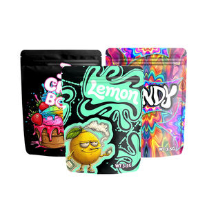 라미네이트 3.5g 14g 28g 캔디 담배 가방 지퍼락 무광 냄새 차단 스탠드업 파우치 아동 보호 마일러 백 - Product Image 1