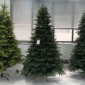 नए डिजाइन हल्के फ्लक्ड टिप्स fr 150 सेमी 180 सेमी 210 सेमी pvc मिश्रित स्प्रूस कृत्रिम क्रिसमस ट्री - Product Image 4