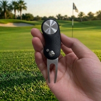 Outil de réparation de divots de golf magnétique en aluminium personnalisable avec marqueur de balle, fourche multifonction pour cadeaux de golfeur