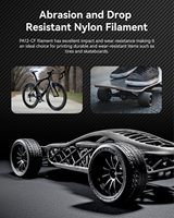 Nouveau filament SUNLU PPA-CF en nylon fibre de carbone 1,75 mm 1 kg, fabriqué à 80 % de nylon PA et 20 % de fibres de carbone, encre à base d'eau pour imprimante 3D FDM
