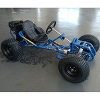 Go Kart de Alta Gama de 420 CC y 15 HP para Senderos de Montaña, con Amortiguación Completa, Kart para Césped de 4 Tiempos, Buggy para Terrenos Fangosos