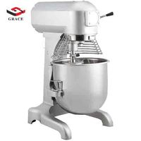 Grace 20L 3 Mélangeur à pâte commercial multifonction Boulangerie Aliments Machine à mélanger les gâteaux avec 3 agitateurs