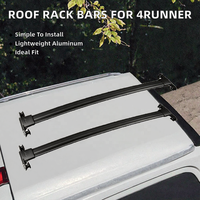 Accessoires de voiture, barres transversales de toit en aluminium pour Toyota 4Runner, porte-bagages de toit, barre transversale de toit