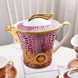Berserk 15 pièces, décorations de maison royales britanniques de luxe, ensembles de thé et de café en céramique pour 6 personnes - Product Image 6