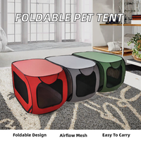 Nouvelle niche pliable pour chien en tissu Oxford, résistante aux rayures, portable pour l'extérieur, directement de l'usine, pour toutes les occasions