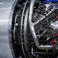 Moteur turbofan GE CF34-1A, poussée de 6650 lb, moteur d'avion pour Bombardier Challenger 600 Regional Jet, turbine turbojet