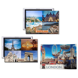 Personalised Made 3D Souvenir City <b>Refrigerator</b> Magnet Custom Logo Soft Pvc Metal Customised Enamel Epoxy Fridge Magnet - Product Image 1