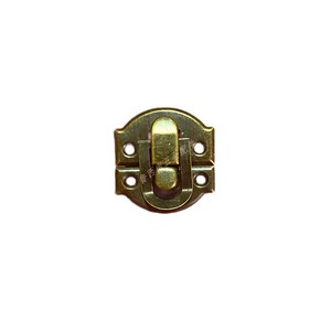 Boucle à ressort en forme de lingot 27x29mm en acier au carbone plaqué pour accessoires de quincaillerie de boîte cadeau - Product Image 5
