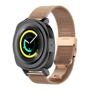 IVANHOE 20mm 22mm Boucle Papillon <span class=keywords><strong>Bracelet</strong></span> Milanais Pour <span class=keywords><strong>SUUNTO</strong></span> <span class=keywords><strong>5</strong></span> Bande Métallique Pour <span class=keywords><strong>SUUNTO</strong></span> 3 9 PRO/ DLC/Pour Amazfit GTR <span class=keywords><strong>Bracelet</strong></span> - Product Image 4