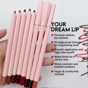 Crayon à lèvres mat longue durée 8 couleurs, marque privée, sans cruauté, hautement pigmenté, super crémeux - Product Image 2