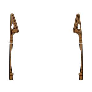 Plancher en teck brossé technique EVA Mastercraft X45 Side Top 2008 pour yachts et bateaux, best-seller sur eBay - Product Image 2