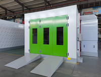 Cabine de peinture de Garage chauffante électrique professionnelle de haute qualité cabine de pulvérisation gonflable automatique pour la peinture de voiture et de meubles