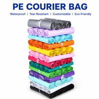 Sac d'expédition en polymailleur biodégradable avec logo personnalisé pour vêtements