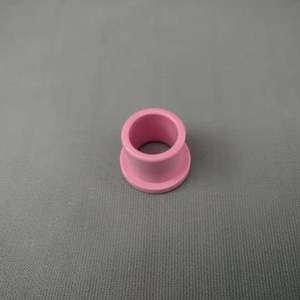 95氧化铝瓷眼传感器，带卡槽光滑耐磨陶瓷眼螺纹孔，用于纺织品 - Product Image 2