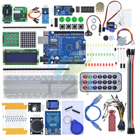 Kit de démarrage RFID TZT UNO R3 pour Arduino UNOR3, version améliorée, suite d'apprentissage avec boîte de vente au détail, kit électronique DIY