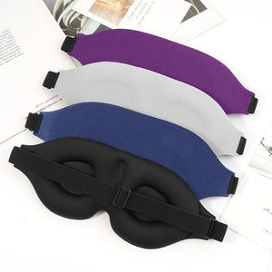 Máscara de Dormir de Lujo con Bloqueo de Luz y Logotipo Personalizado de Marca Privada, Máscara de Ojos 3D con Contorno de Pestañas y Espuma Viscoelástica - Product Image 3