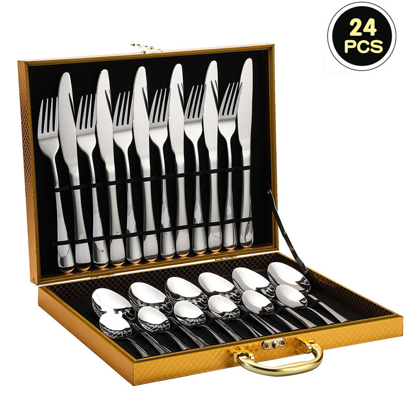 Coffret doré de 24 [argent]]