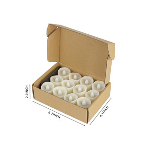 हेलोलीन और क्रिसमस पार्टियों के लिए रंगीन इलेक्ट्रॉनिक चाय लाइट - Product Image 4