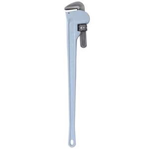 Aluminum 48-Inch Straight Pipe <b>Wrench</b> Heavy Duty <b>Plumbers</b> <b>Wrench</b> Easy Carry Hangable Design CRV Material for DIY Grading Box - Product Image 5