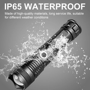 Đèn pin sạc USB <span class=keywords><strong>Led</strong></span> Đèn pin có thể phóng to công suất cao <span class=keywords><strong>5</strong></span> chế độ Xhp50 Đèn cầm tay tích hợp pin để câu cá ngoài trời - Product Image 6