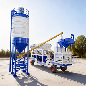 Meilleur <span class=keywords><strong>prix</strong></span> pour une centrale à <span class=keywords><strong>béton</strong></span> mobile automatique de petite taille JS à deux trémies, 60 <span class=keywords><strong>m3</strong></span>/h - Product Image 2