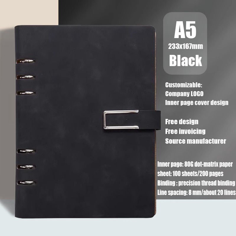 coloré A5-Noir