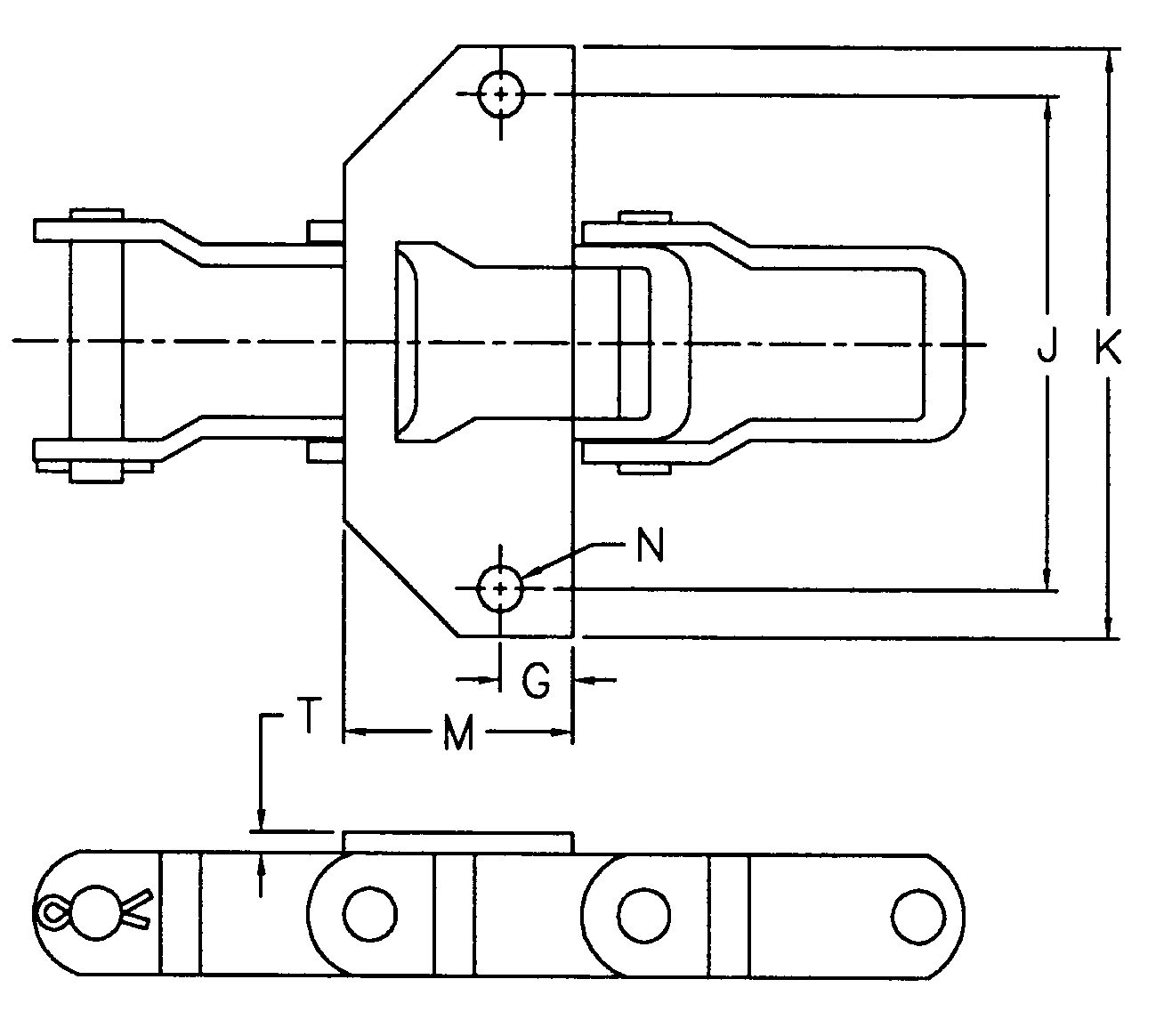 Pintle Chain AL662-AK1 