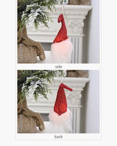 Il vecchio uomo foresta ha portato ciondolo lampeggiante albero di natale decorativo creativo - Product Image 4