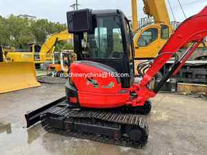 Mini-excavatrice Kubota U35 de 3,5 tonnes d'occasion, excavatrice Kubota U35-6 avec lame - Product Image 4