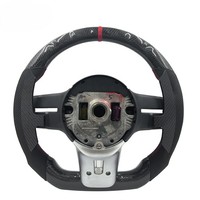 Kit de Conversión del Sistema de Conducción para Automóviles Benz Clase A, B, C, E y Clase S, Volante Deportivo de Cuero y Fibra de Carbono Estilo AMG