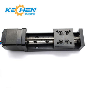 Motor paso a paso lineal en miniatura Kechen, mesa deslizante de 28 mm CC con guía en T, módulo deslizante eléctrico con husillo de bolas, velocidad nominal 50-300 - Product Image 4