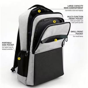Custom logo Cheap Designer Business Leisure <b>Large</b> Capacity USB Waterproof Mochila <b>Bag</b> Bagpack Travel Back Pack <b>Laptop</b> Backpacks - Product Image 4