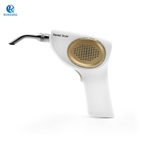 Appareil de séchage buccal portable ergonomique en ABS, réglable, à air chaud, avec adaptateur secteur, vente en gros en vrac, directement de l'usine
