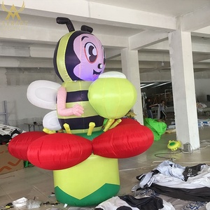 Inflable <span class=keywords><strong>gigante</strong></span> de <span class=keywords><strong>abeja</strong></span>/animal inflable/inflable soporte de <span class=keywords><strong>abeja</strong></span> para la publicidad de promoción - Product Image 2