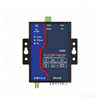 Modul ZLAN8308 4G DTU RS232 RS485 Pemancar Nirkabel Serial Mendukung MQTT Modbus Tersedia Dukungan BOM