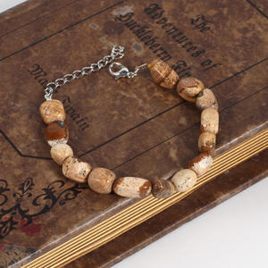 Bracelet en pierres naturelles style bohème, bijoux unisexes tendance - Product Image 3