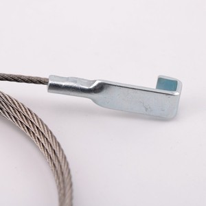 Cable de acero para puerta de ascensor KONE, 1250 mm, con resorte de cierre automático para piezas de ascensor - Product Image 1